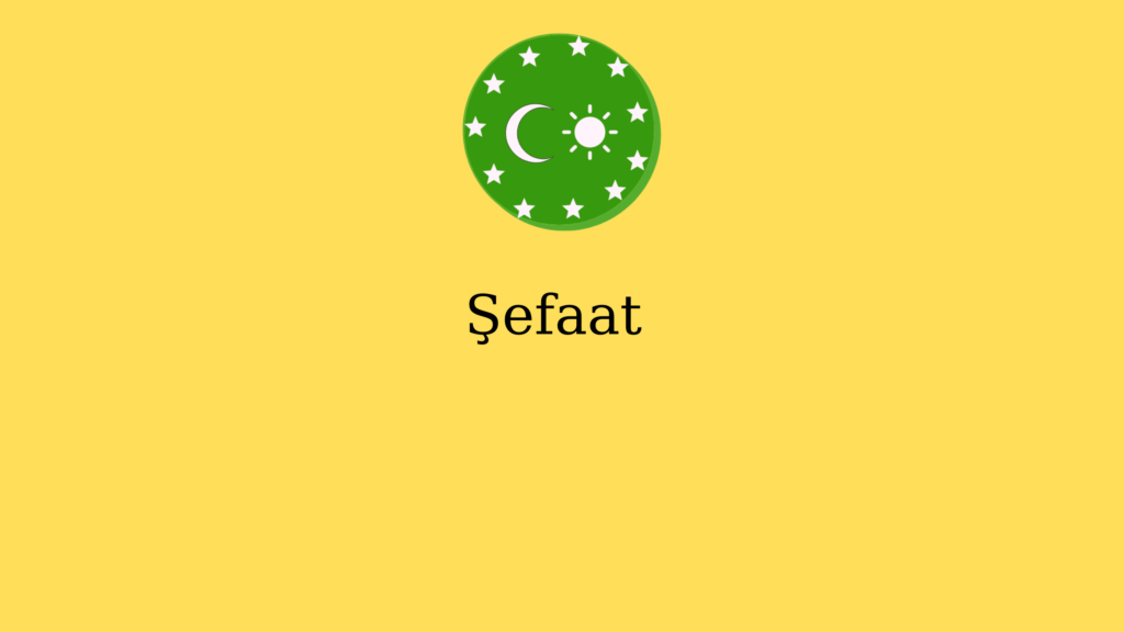 Şefaat